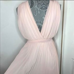 Baby pink dress